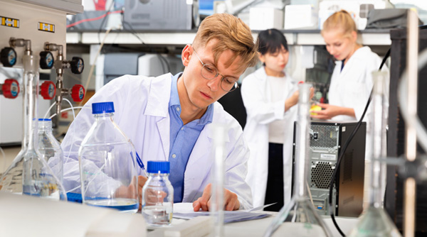 Scientist in a laboratory